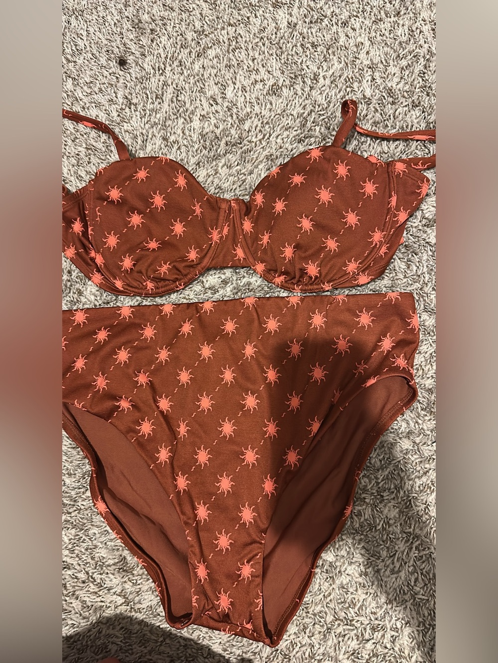 Solar Jacquard Bikini Set